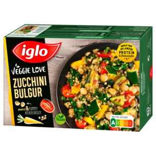 Iglo Veggie Love Zucchini Bulgur vegan 400g